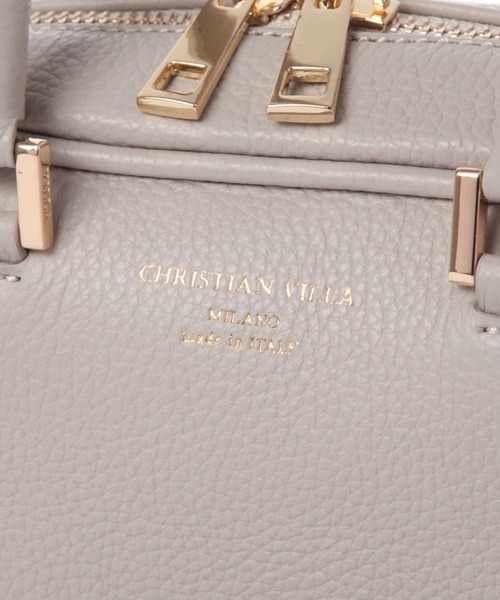 BABYLONE（バビロン）の「【CHRISTIAN VILLA 】ミニスクエアバッグ（ショルダーバッグ・レディース・ライトグレー/ブラック/ベージュ/ダークブラウン・FREE）」の13枚目の写真