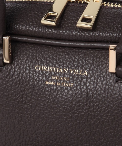 BABYLONE（バビロン）の「【CHRISTIAN VILLA 】ミニスクエアバッグ（ショルダーバッグ・レディース・ライトグレー/ブラック/ベージュ/ダークブラウン・FREE）」の7枚目の写真