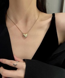 B'day（ビーデイ）の「【 B'day / ビーデー 】シンプルハートネックレス（ネックレス）」