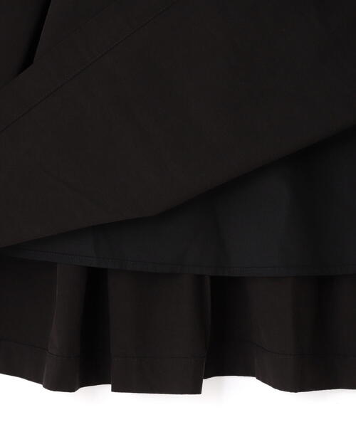 FREE'S MART（フリーズマート）の「コットンタックデザインミニキャミソールワンピース（ワンピース・レディース・ホワイト/ブラック・MEDIUM/SMALL）」の16枚目の写真