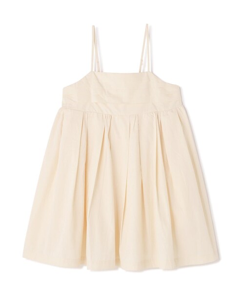 FREE'S MART（フリーズマート）の「コットンタックデザインミニキャミソールワンピース（ワンピース・レディース・ホワイト/ブラック・MEDIUM/SMALL）」の21枚目の写真