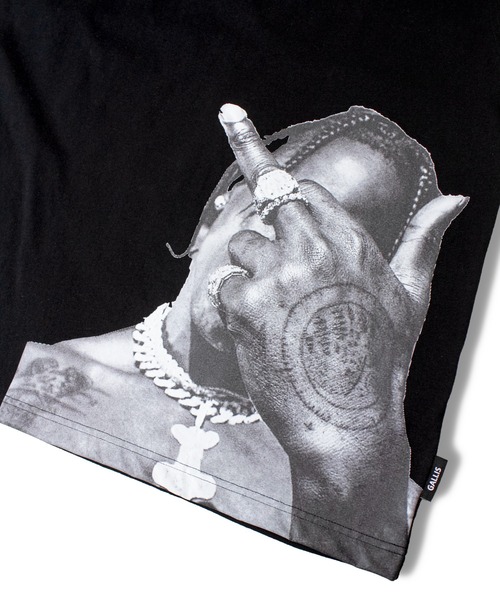 GALLIS ADDICTION（ガリスアディクション）の「GA PHOTO NO-SLEEVE（タンクトップ・メンズ・ホワイト/ブラック・FREE）」の6枚目の写真