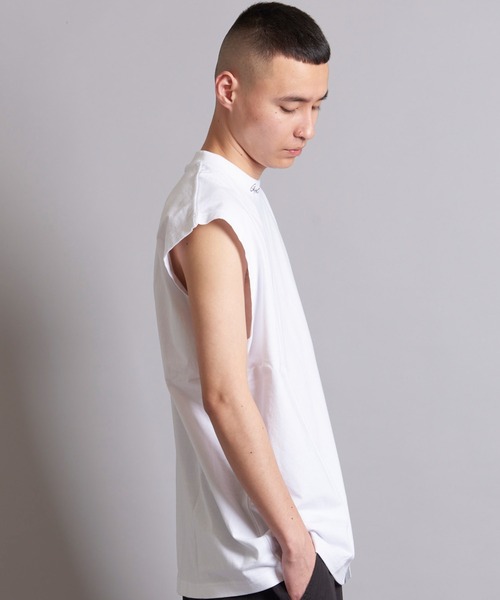 GALLIS ADDICTION（ガリスアディクション）の「GA PHOTO NO-SLEEVE（タンクトップ・メンズ・ホワイト/ブラック・FREE）」の19枚目の写真