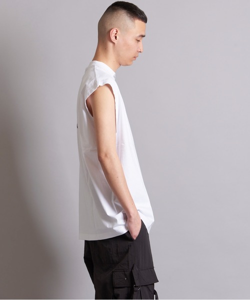 GALLIS ADDICTION（ガリスアディクション）の「GA PHOTO NO-SLEEVE（タンクトップ・メンズ・ホワイト/ブラック・FREE）」の20枚目の写真