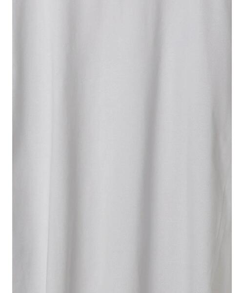 Samansa Mos2 blue(サマンサモスモスブルー)の「【USAコットン】ランタンスリーブTシャツ(Tシャツ/カットソー・レディース・オフホワイト/チャコールグレー/シルバーグレー・F)」の8枚目の写真