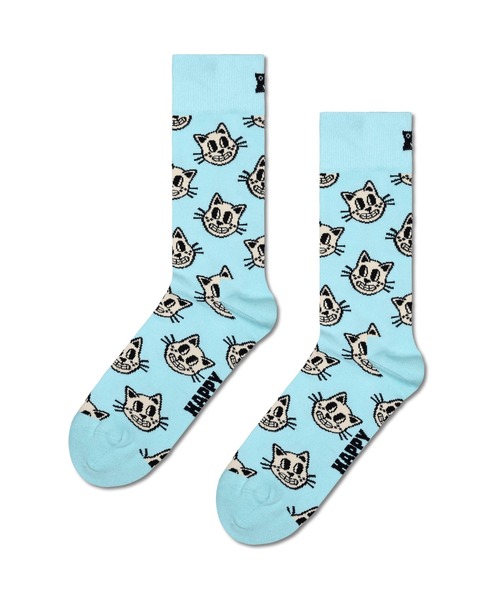 Happy Socks（ハッピーソックス）の「【66】【Happy Socks】 animal sock（ソックス/靴下・レディース・オレンジ/ブラック/ライトブルー/オフホワイト・MEDIUM/SMALL）」の6枚目の写真