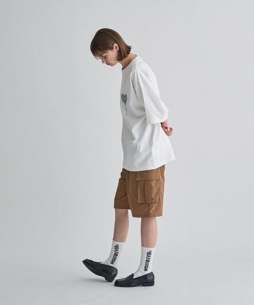 ONCILY（オンシェリー）の「HEART LOGO STITCH T-SHIRT / ハートロゴステッチTシャツ（Tシャツ/カットソー・メンズ・ブラック/ブルー/レッド/ネイビー/シルバー・MEDIUM/SMALL/LARGE）」の15枚目の写真