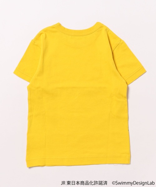 HAKKA KIDS(ハッカキッズ)の「人気の乗り物プリントTシャツ(Tシャツ/カットソー・キッズ・イエロー/オレンジ/ネイビー/ライトブルー/杢グレー・100cm/110cm/120cm/130cm)」の6枚目の写真