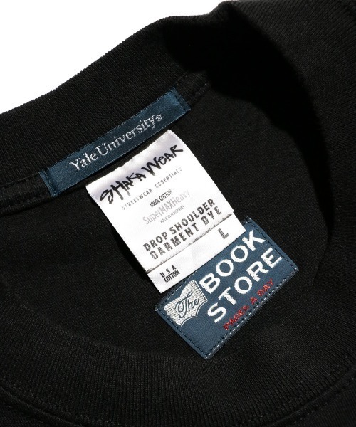 The BOOK STORE / ザブックストア YALE LOGO SS TEE イェール大学 プリント ロゴTシャツ（Tシャツ/カットソー）｜SUNNY SPORTS（サニースポーツ）