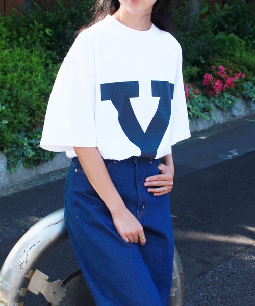 The BOOK STORE / ザブックストア YALE LOGO SS TEE イェール大学 プリント ロゴTシャツ（Tシャツ/カットソー）｜SUNNY SPORTS（サニースポーツ）