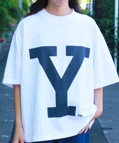 The BOOK STORE / ザブックストア YALE LOGO SS TEE イェール大学 プリント ロゴTシャツ（Tシャツ/カットソー）｜SUNNY SPORTS（サニースポーツ）