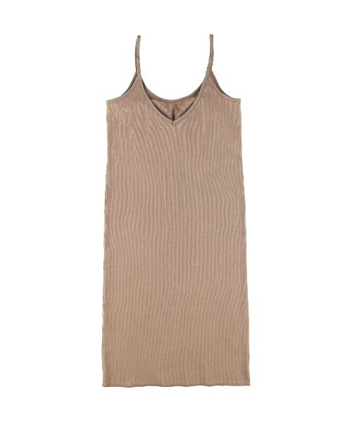 ALEXIA STAM(アリシアスタン)の「Padded Rib Camisole Midi Dress /パッドinリブミディワンピース(ワンピース・レディース・ブラック/グレー/モカ/オフホワイト・M/S)」の12枚目の写真