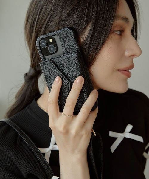 ACYM（アシーム）の「iPhone12/12/pro/13/13pro/14/14pro/15/15pro Smart holder iphone ケース アイフォンケース（スマホケース/カバー・レディース・ブラック/ベージュ・SMALL/MEDIUM/LARGE/X-LARGE/XX-LARGE/XXX-LARGE）」の15枚目の写真