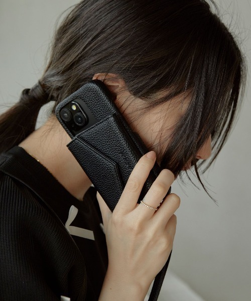 ACYM（アシーム）の「iPhone12/12/pro/13/13pro/14/14pro/15/15pro Smart holder iphone ケース アイフォンケース（スマホケース/カバー・レディース・ブラック/ベージュ・SMALL/MEDIUM/LARGE/X-LARGE/XX-LARGE/XXX-LARGE）」の14枚目の写真