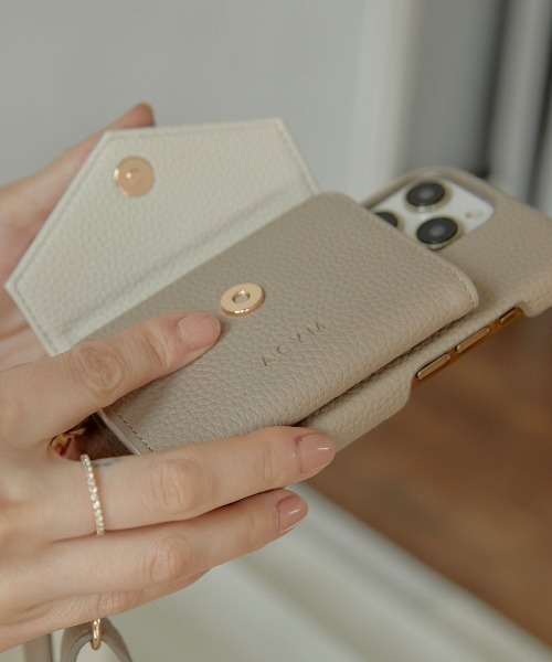 ACYM（アシーム）の「iPhone12/12/pro/13/13pro/14/14pro/15/15pro Smart holder iphone ケース アイフォンケース（スマホケース/カバー・レディース・ブラック/ベージュ・SMALL/MEDIUM/LARGE/X-LARGE/XX-LARGE/XXX-LARGE）」の6枚目の写真