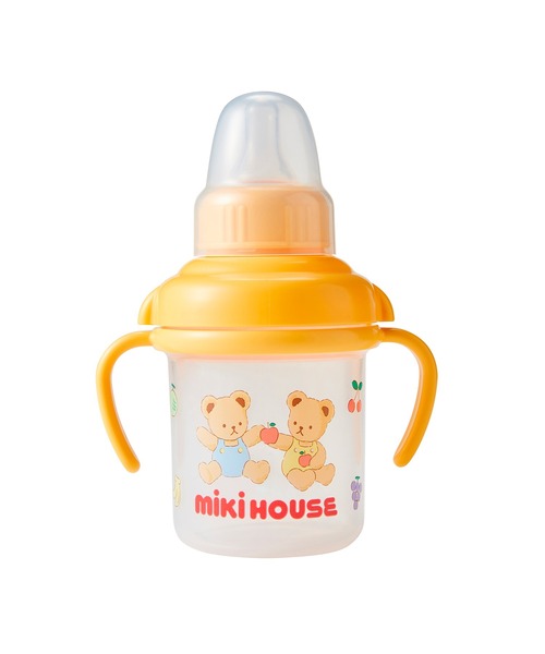 MIKI HOUSE（ミキハウス）の「マグセット（マグ/哺乳瓶/お食事グッズ・キッズ・ホワイト・ONE SIZE）」の3枚目の写真