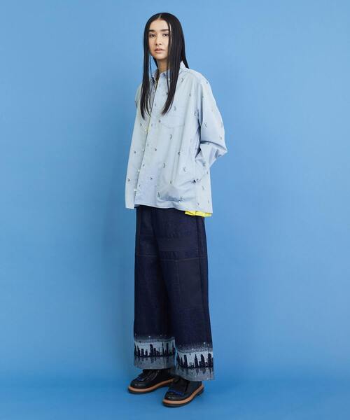 【にこ】FRAPBOIS フラボア イブニングタウン パンツ イブニングタウン パンツ｜BIGI online store - ビギ オンライン