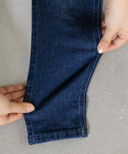 NAVY(ネイビー)の「【 キッズ ガールズ 】NAVY ストレッチ ストレート デニム ウエストギャザーパンツ のびるモン(デニムパンツ・キッズ・ネイビー/ブルー/サックスブルー・160/150/140/130/120/110)」の18枚目の写真