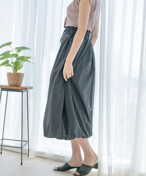 Jayro（ジャイロ）の「シアーオーガンジースカート（スカート・レディース・チャコールグレー/ブルー/ダークブラウン/ネイビー・M）」の18枚目の写真