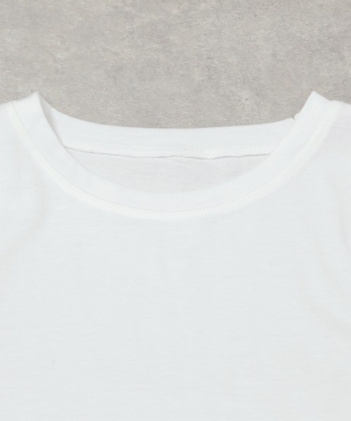 Rejoule(リジュール)の「フリルスリーブTシャツ(Tシャツ/カットソー・レディース・ブラック/ホワイト・FREE)」の16枚目の写真