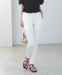 itto...（イット）の「選べる2丈!速攻美脚ぐんぐん伸びるウルトラストレッチテーパードパンツ（スラックス）」