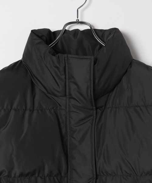 LEPSIM（レプシィム）の「エアサーマルワイドスタンドベスト　116902（ダウンベスト・レディース・ブラック/ベージュ/オフホワイト・FREE）」の12枚目の写真