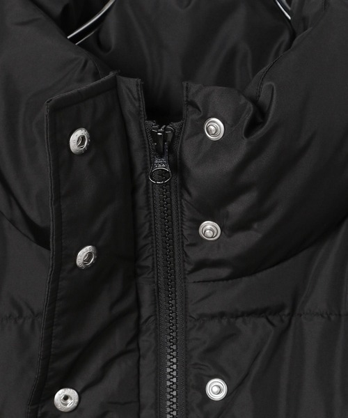 LEPSIM（レプシィム）の「エアサーマルワイドスタンドベスト　116902（ダウンベスト・レディース・ブラック/ベージュ/オフホワイト・FREE）」の15枚目の写真