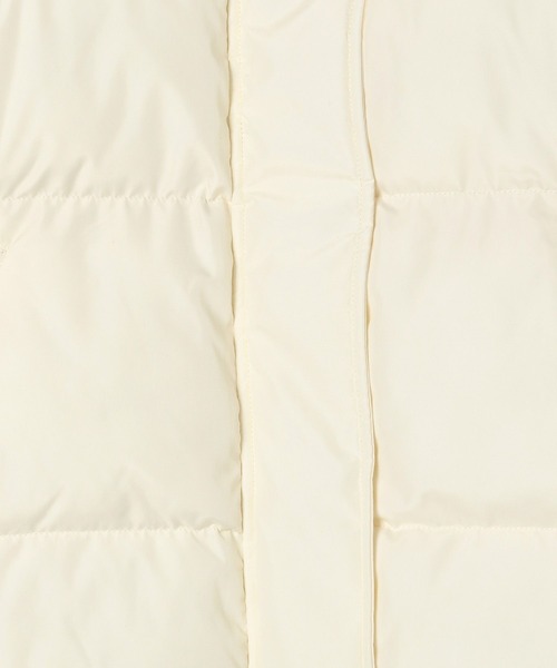 LEPSIM（レプシィム）の「エアサーマルワイドスタンドベスト　116902（ダウンベスト・レディース・ブラック/ベージュ/オフホワイト・FREE）」の10枚目の写真