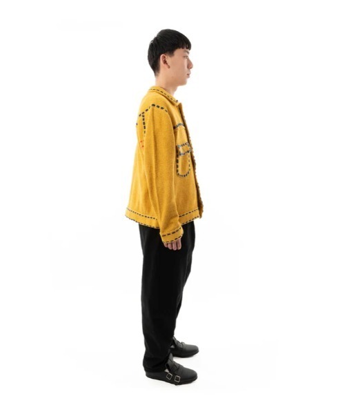 PHINGERIN（フィンガリン）の「PHINGERIN PG1 KNIT (PD-242-KN-011)（Tシャツ/カットソー・メンズ・ネイビー/マスタード/サックスブルー・LARGE/MEDIUM/SMALL）」の10枚目の写真