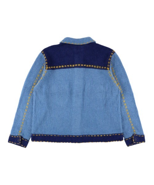 PHINGERIN（フィンガリン）の「PHINGERIN PG1 KNIT (PD-242-KN-011)（Tシャツ/カットソー・メンズ・ネイビー/マスタード/サックスブルー・LARGE/MEDIUM/SMALL）」の19枚目の写真