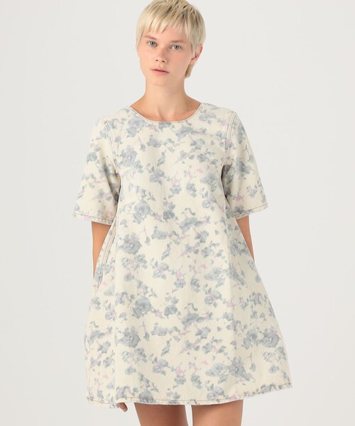 GANNI（ガニー）の「GANNI デニムミニドレス（ワンピース・レディース・ホワイト系その他・34）」の3枚目の写真