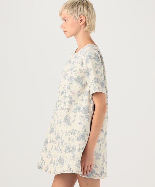 GANNI（ガニー）の「GANNI デニムミニドレス（ワンピース・レディース・ホワイト系その他・34）」の4枚目の写真