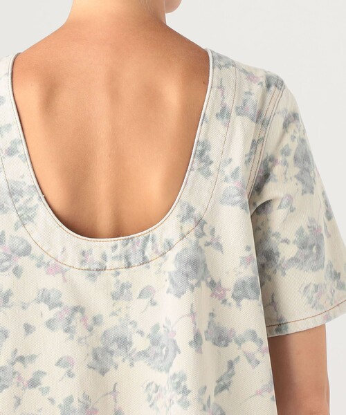 GANNI（ガニー）の「GANNI デニムミニドレス（ワンピース・レディース・ホワイト系その他・34）」の7枚目の写真