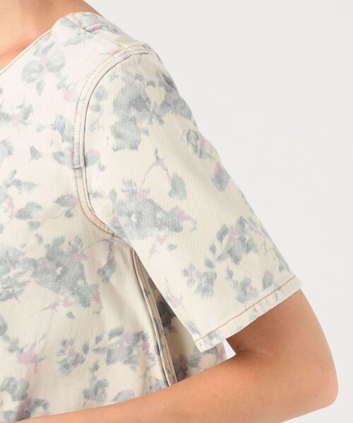 GANNI（ガニー）の「GANNI デニムミニドレス（ワンピース・レディース・ホワイト系その他・34）」の8枚目の写真