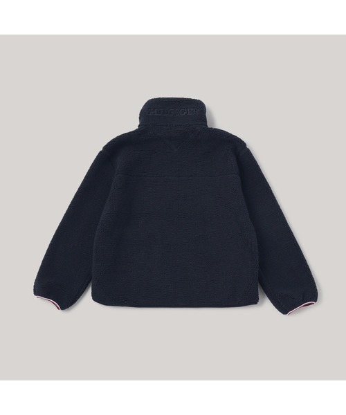 TOMMY HILFIGER（トミーヒルフィガー）の「レギュラーテディジップアップジャケット（その他アウター・レディース・ベージュ/ネイビー・X-SMALL/MEDIUM/SMALL）」の15枚目の写真