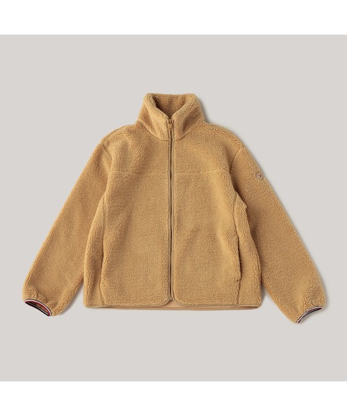 TOMMY HILFIGER（トミーヒルフィガー）の「レギュラーテディジップアップジャケット（その他アウター・レディース・ベージュ/ネイビー・X-SMALL/MEDIUM/SMALL）」の19枚目の写真
