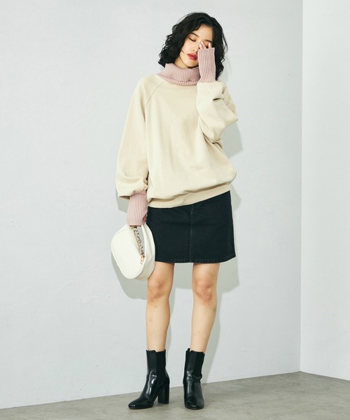 Lee（リー）の「Lee/リー リブタートルネック 2トーン