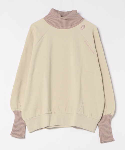 Lee（リー）の「Lee/リー リブタートルネック 2トーン