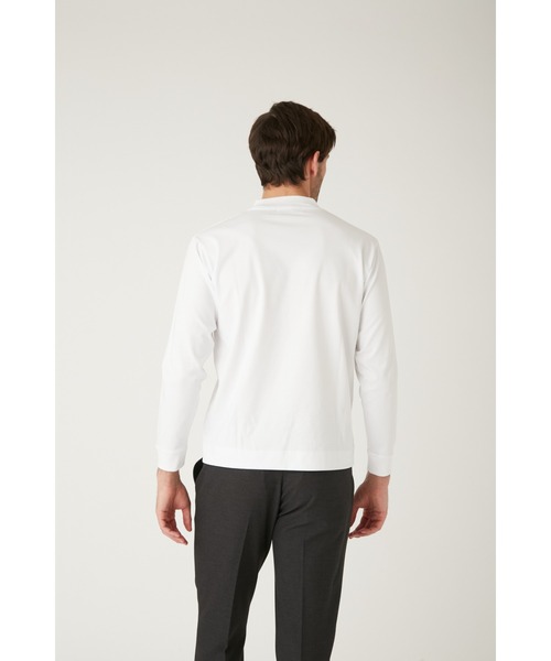 AOURE（アウール）の「PABLO モックネックロングスリーブ（Tシャツ 
