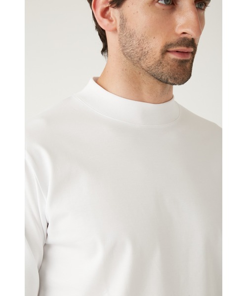 AOURE（アウール）の「PABLO モックネックロングスリーブ（Tシャツ 