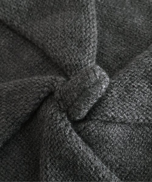 Ampersand（アンパサンド）の「ホイップ ニットベレー（ハンチング/ベレー帽・キッズ・ブラウン/グレー/ブラック/アイボリー・50/54/58）」の12枚目の写真