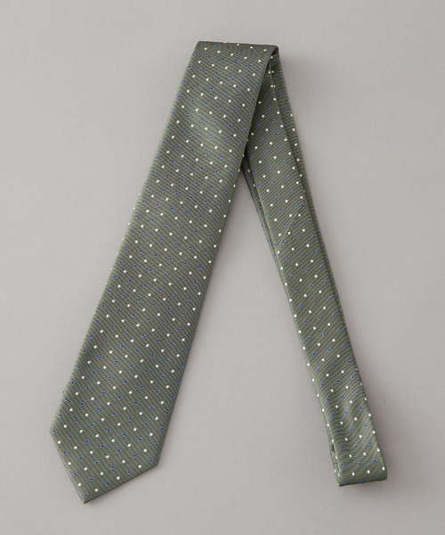 MEN'S MELROSE（メンズメルローズ）の「幾何柄模様ネクタイ（ネクタイ・メンズ・ブルー/グリーン/ワインレッド/ダークブルー/ネイビー・9）」の19枚目の写真