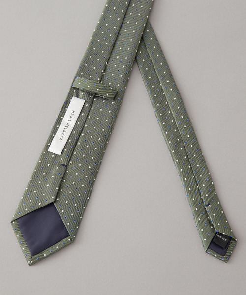 MEN'S MELROSE（メンズメルローズ）の「幾何柄模様ネクタイ（ネクタイ・メンズ・ブルー/グリーン/ワインレッド/ダークブルー/ネイビー・9）」の21枚目の写真