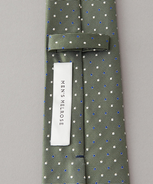 MEN'S MELROSE（メンズメルローズ）の「幾何柄模様ネクタイ（ネクタイ・メンズ・ブルー/グリーン/ワインレッド/ダークブルー/ネイビー・9）」の22枚目の写真
