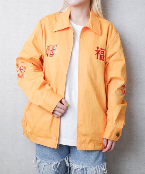 HOUSTON（ヒューストン）の「HOUSTON / VIETNAM JACKET / 51350 / 51351（スカジャン・レディース・その他2/その他1/その他3/その他5/その他4・X-LARGE/LARGE）」の5枚目の写真