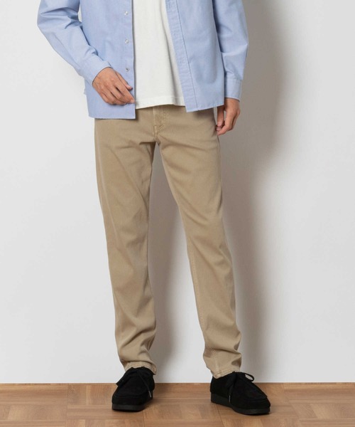 BACK NUMBER（バックナンバー）の「【BACK NUMBER】製品染めカット5ポケットパンツ（その他パンツ・メンズ・ブラック/オリーブ/ダークグレー/ベージュ・28inch/30inch/32inch/34inch）」の4枚目の写真