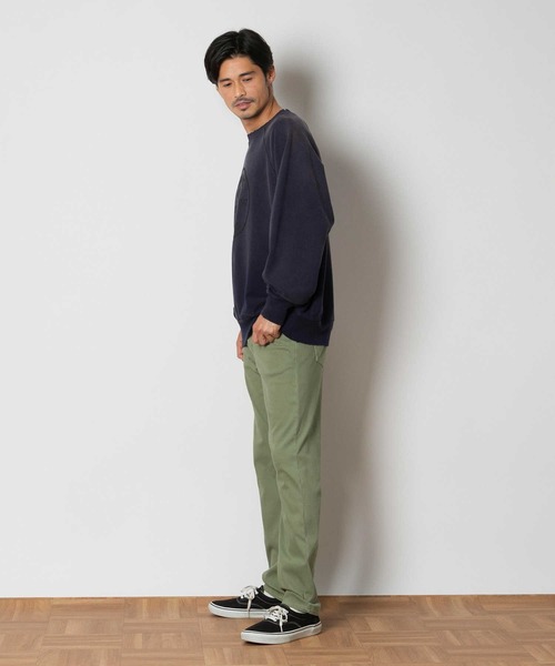 BACK NUMBER（バックナンバー）の「【BACK NUMBER】製品染めカット5ポケットパンツ（その他パンツ・メンズ・ブラック/オリーブ/ダークグレー/ベージュ・28inch/30inch/32inch/34inch）」の21枚目の写真