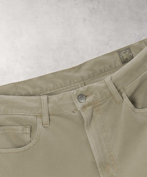 BACK NUMBER（バックナンバー）の「【BACK NUMBER】製品染めカット5ポケットパンツ（その他パンツ・メンズ・ブラック/オリーブ/ダークグレー/ベージュ・28inch/30inch/32inch/34inch）」の6枚目の写真
