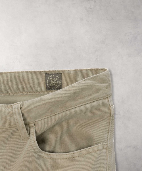 BACK NUMBER（バックナンバー）の「【BACK NUMBER】製品染めカット5ポケットパンツ（その他パンツ・メンズ・ブラック/オリーブ/ダークグレー/ベージュ・28inch/30inch/32inch/34inch）」の7枚目の写真
