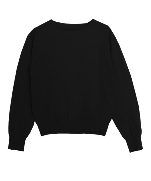 Pierrot(ピエロ)の「洗えるふんわりボートネックカシミヤタッチニット(ニット/セーター・レディース・ブラック/アイボリー/レッド/ベージュ/杢グレー/ブルー/イエロー系その他/ロイヤルブルー/バーガンディー・M/L/LL)」の22枚目の写真